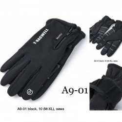 Перчатки мужские, сенсор 12 шт (L-2XL) неопрен/плюш LeR_A9-01
