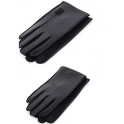 Перчатки мужские, сенсор 10 шт (11-13 р) замша/плюш LeR_18