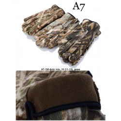 Перчатки мужские, сенсор 12 шт (11-13 р) флис LeR_A-7