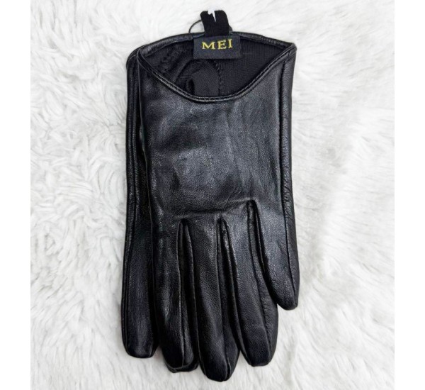 Перчатки женские 12 шт (6,5-9 р) кожа LeR_528a