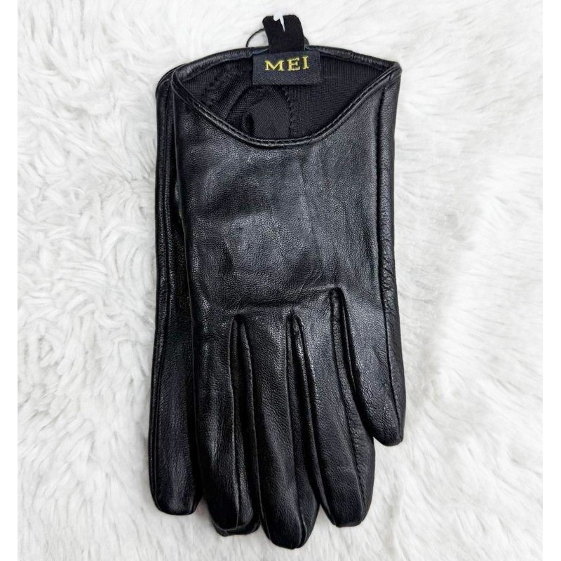 Перчатки женские 12 шт (6,5-9 р) кожа LeR_528a