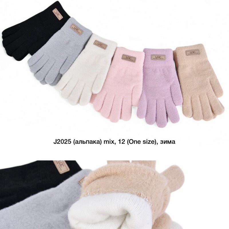 Перчатки женские 12 шт (универсальный) альпака LeR_J2025