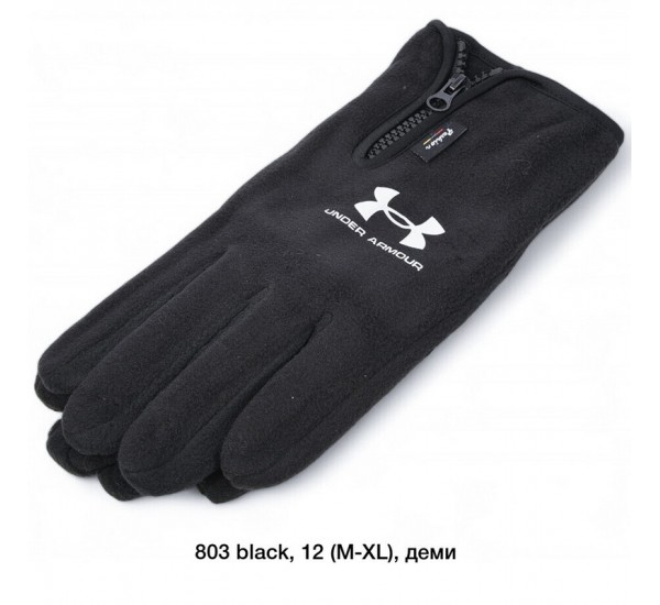 Рукавички чоловічі, сенсор 12 шт (M-XL) фліс LeR_803