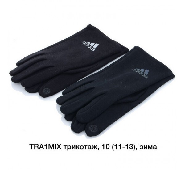 Рукавички чоловічі, сенсор 10 шт (11-13 р) начіс LeR_BDR-NK