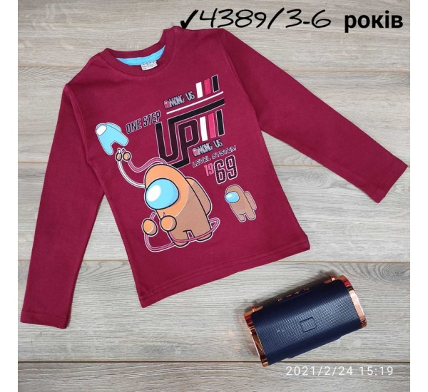 Батник для хлопчиків 4 шт кулір (3-6 років) MiLi_4389b