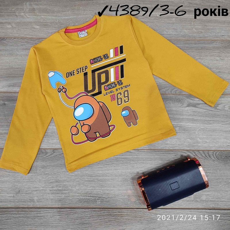 Батник для хлопчиків 4 шт кулір (3-6 років) MiLi_4389d