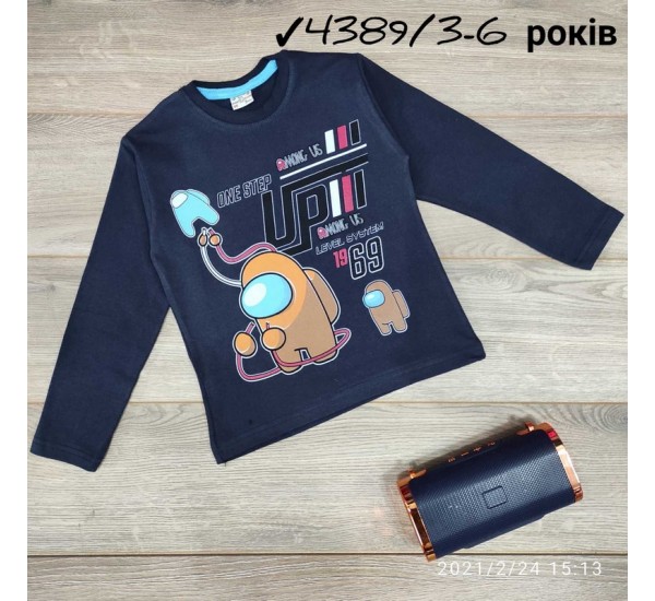 Батник для хлопчиків 4 шт кулір (3-6 років) MiLi_4389g