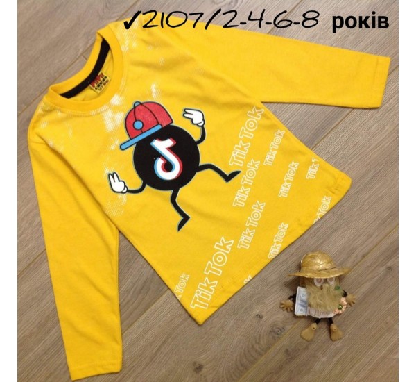 Батник для девочек 4 шт коттон (2-8 лет) MiLi_2107c