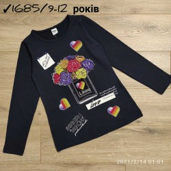 Батник для девочек 4 шт кулир (9-12 лет) MiLi_1685b