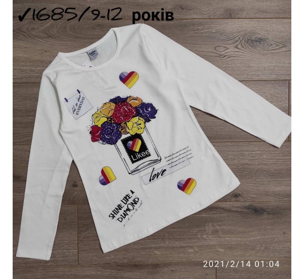 Батник для девочек 4 шт кулир (9-12 лет) MiLi_1685d