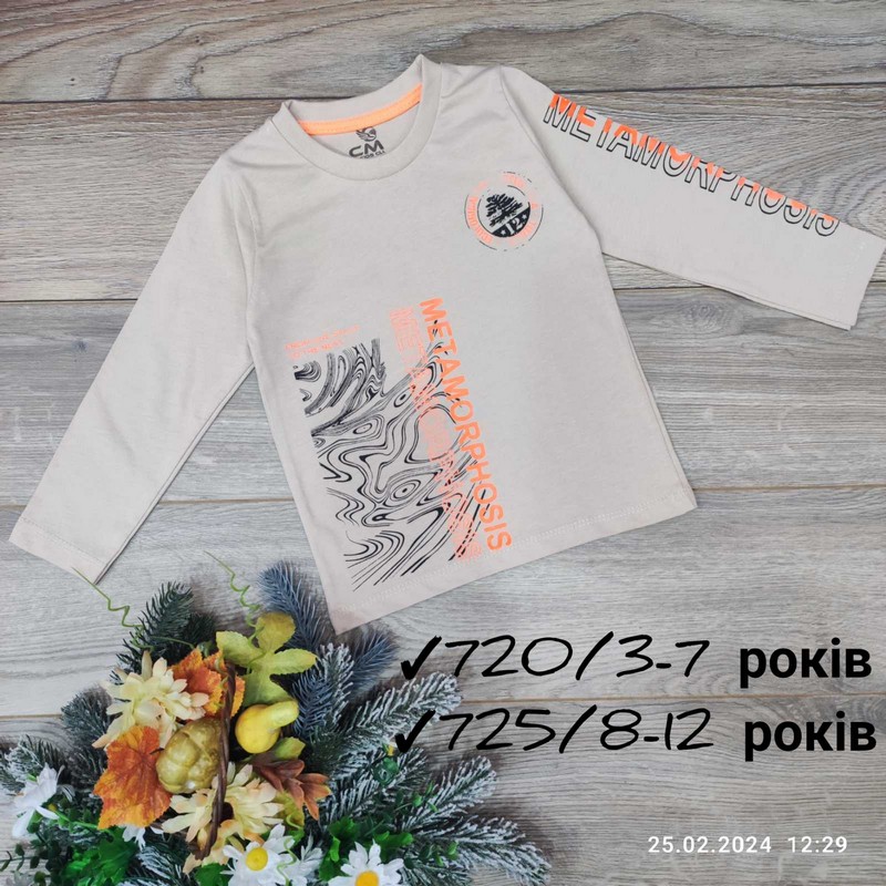 Батник для дівчаток 5 шт бавовна (8-12 років) MiLi_725a