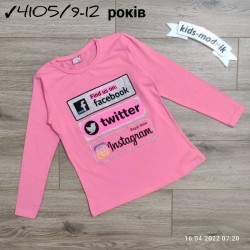 Батник для девочек 4 шт кулир (9-12 лет) MiLi_4105c