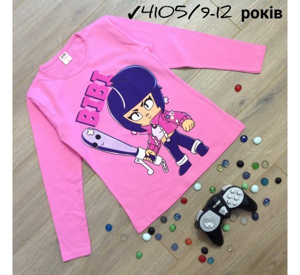 Батник для девочек 4 шт кулир (9-12 лет) MiLi_4105e