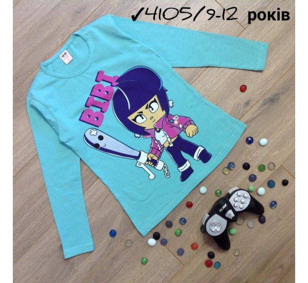 Батник для девочек 4 шт кулир (9-12 лет) MiLi_4105f