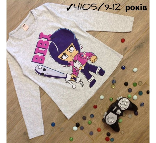 Батник для девочек 4 шт кулир (9-12 лет) MiLi_4105t