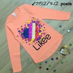Батник для девочек 4 шт коттон (9-12 лет) MiLi_7152u