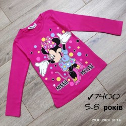 Батник для девочек 4 шт коттон (5-8 лет) MiLi_7400g