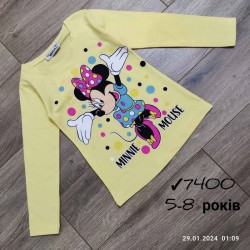 Батник для девочек 4 шт коттон (5-8 лет) MiLi_7400u