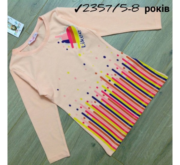 Батник для девочек 4 шт коттон (5-8 лет) MiLi_2357a