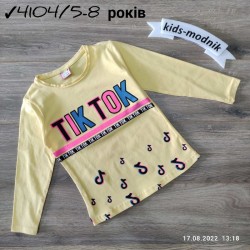 Батник для девочек 4 шт коттон (5-8 лет) MiLi_4104a