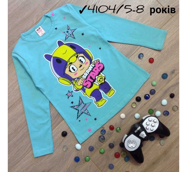 Батник для девочек 4 шт коттон (5-8 лет) MiLi_4104d