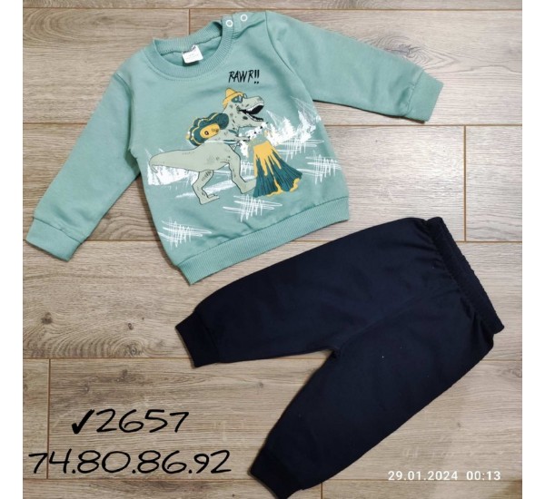Костюм для младенцев 4 шт двунить (9-24 мес) MiLi_2657b