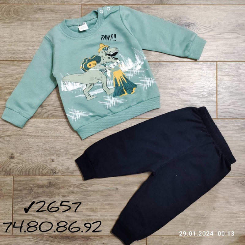 Костюм для младенцев 4 шт двунить (9-24 мес) MiLi_2657b