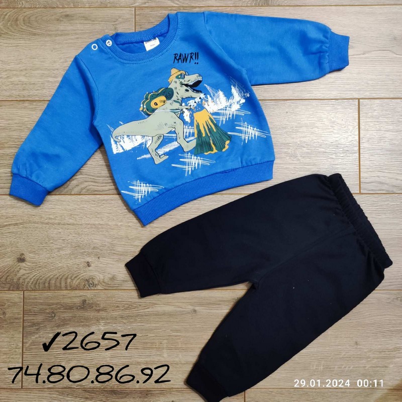 Костюм для младенцев 4 шт двунить (9-24 мес) MiLi_2657d