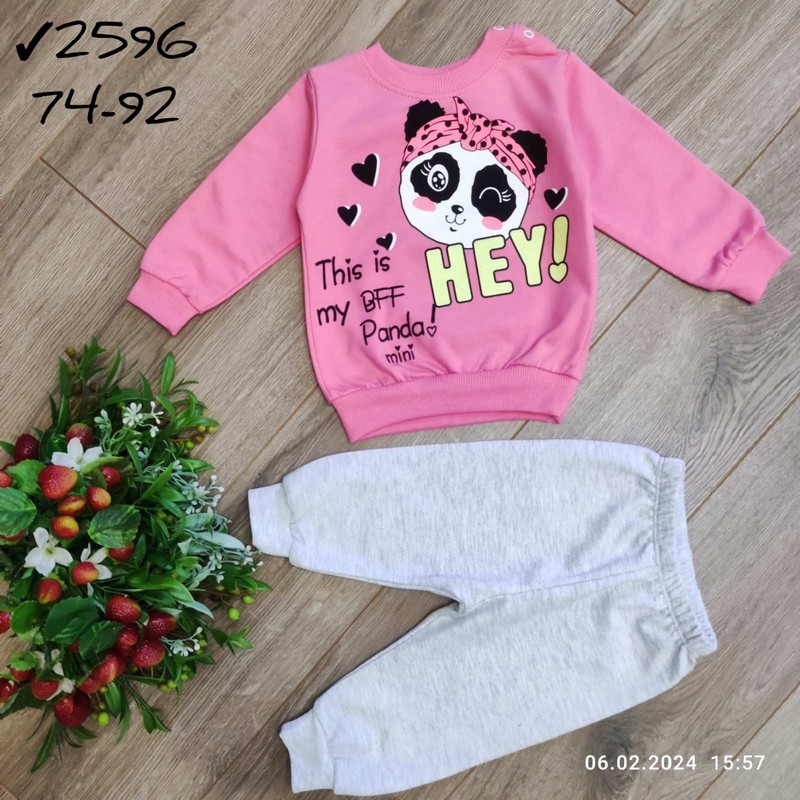 Костюм для младенцев 4 шт двунить (9-24 мес) MiLi_2596a