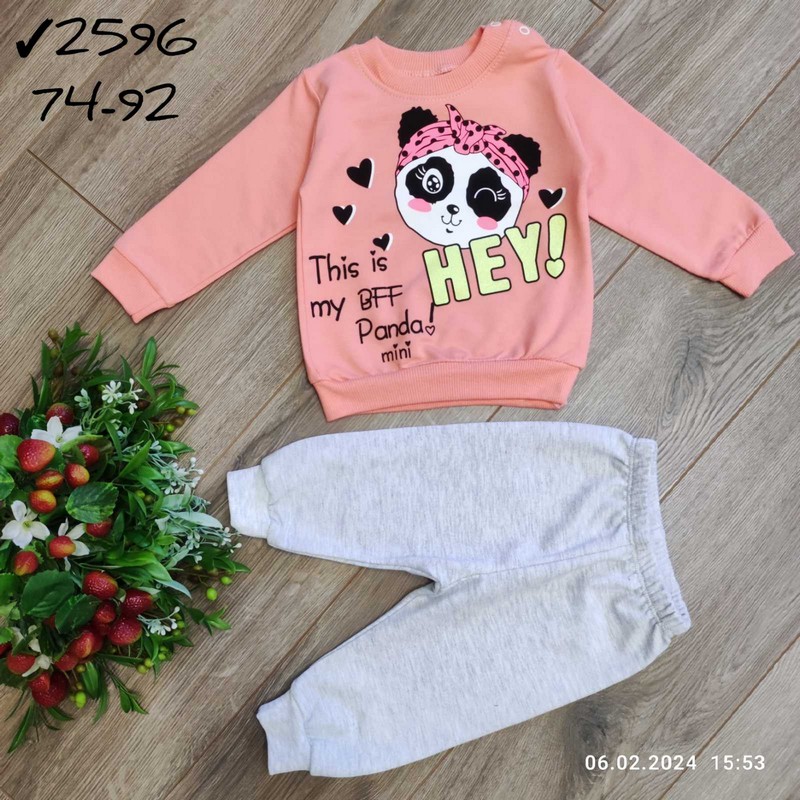 Костюм для младенцев 4 шт двунить (9-24 мес) MiLi_2596d