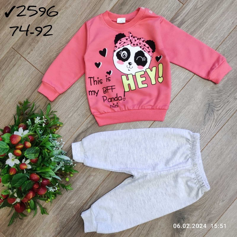 Костюм для младенцев 4 шт двунить (9-24 мес) MiLi_2596e