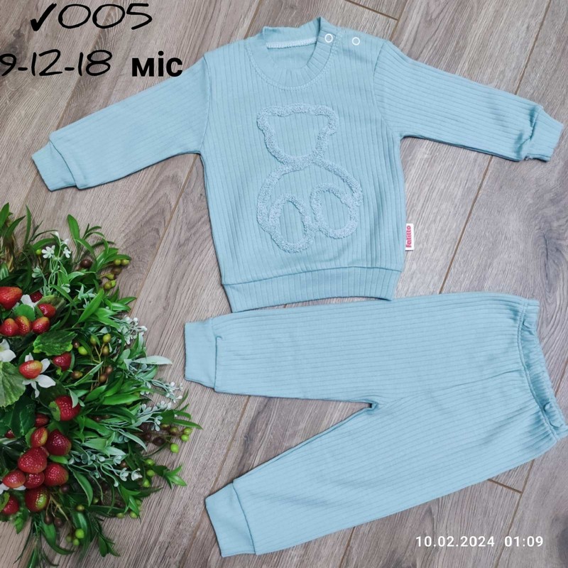 Костюм для младенцев 3 шт коттон (9-18 мес) MiLi_1005b