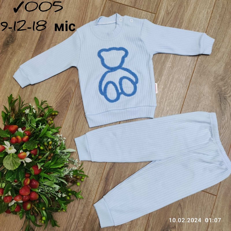 Костюм для младенцев 3 шт коттон (9-18 мес) MiLi_1005d