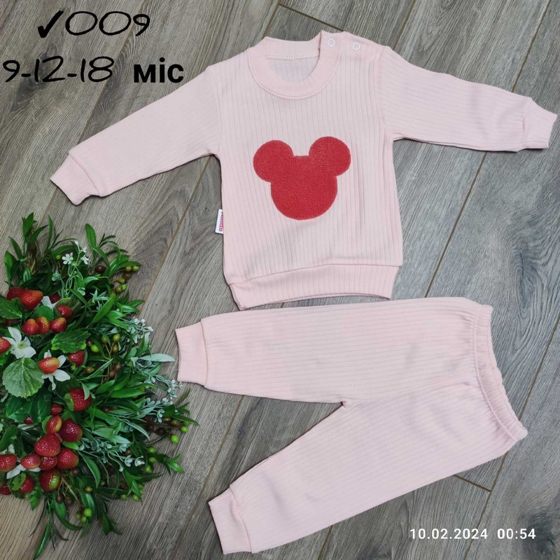 Костюм для младенцев 3 шт коттон (9-18 мес) MiLi_009a