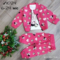 Костюм 3-ка для младенцев 4 шт коттон (6-24 мес) MiLi_1024a