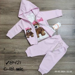 Костюм 3-ка для младенцев 4 шт коттон (6-18 мес) MiLi_8421c