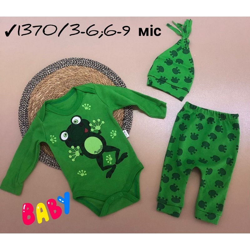 Костюм для младенцев 2 шт интерлок (3-9 мес) MiLi_1370