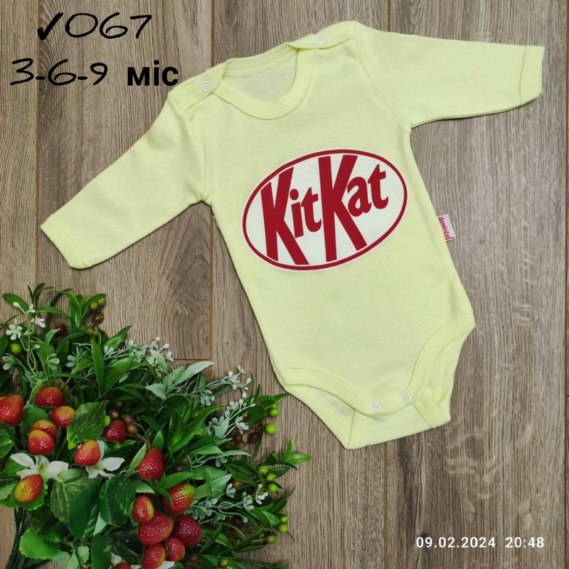 Боді для немовлят 3 шт інтерлок (3-9 міс) MiLi_067f