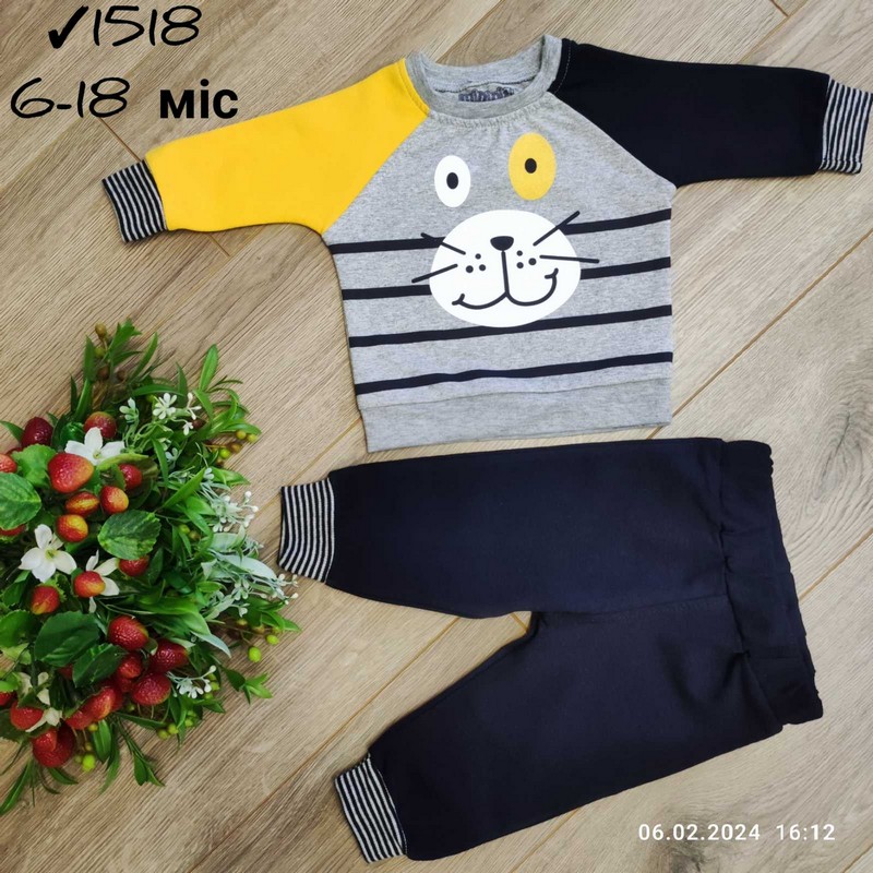 Костюм для младенцев 4 шт коттон (6-18 мес) MiLi_1518b