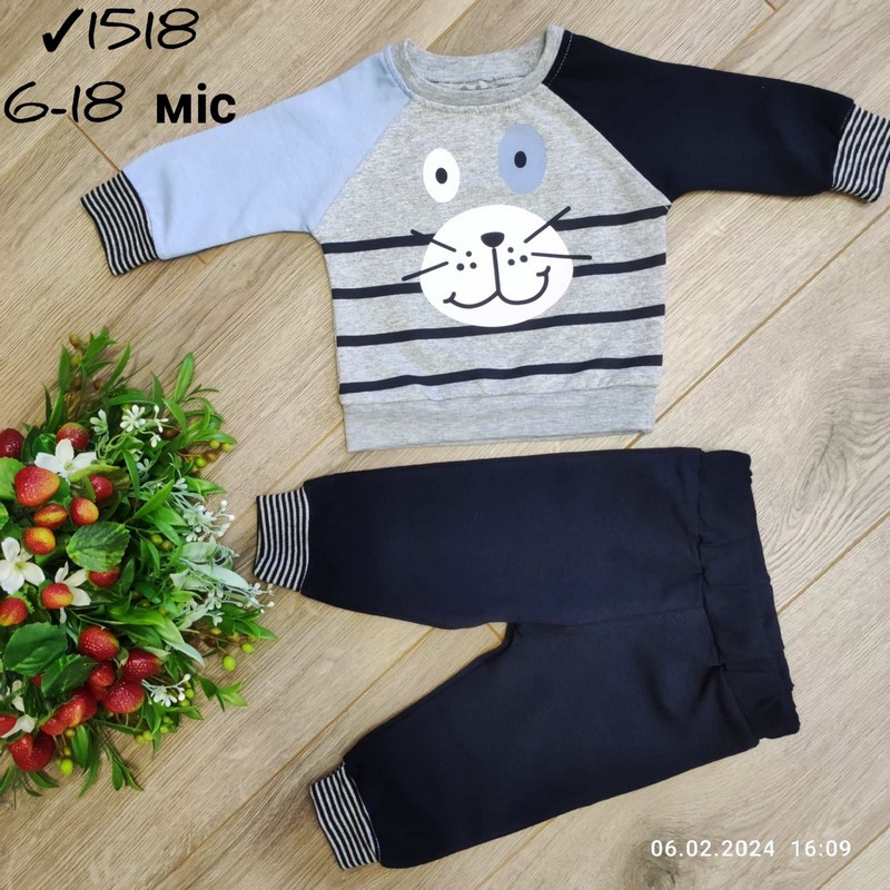 Костюм для младенцев 4 шт коттон (6-18 мес) MiLi_1518d