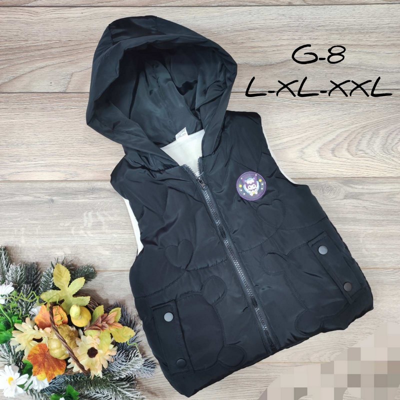 Безрукавка детская 3 шт плащёвка/синтепон (3-6 лет) MiLi_G-8c