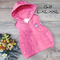 Безрукавка детская 3 шт плащёвка/синтепон (3-6 лет) MiLi_G-8d