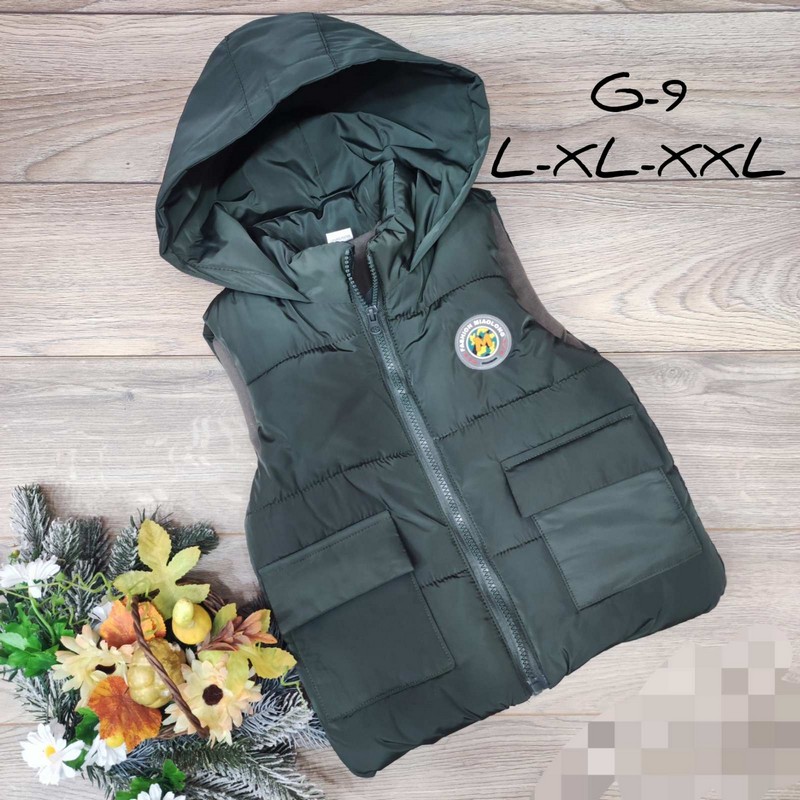 Безрукавка детская 3 шт плащёвка/синтепон (3-6 лет) MiLi_G-9b