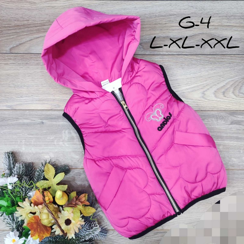 Безрукавка дитяча 3 шт плащівка/синтепон (3-6 років) MiLi_G-4d