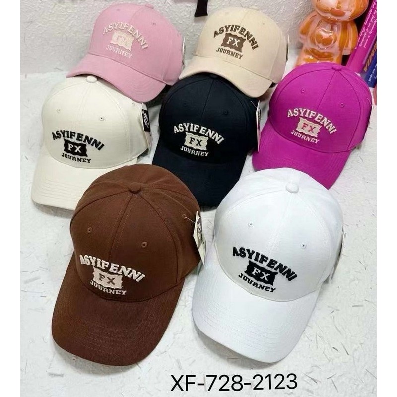 Бейсболка жіноча 5 шт (56-58 р) коттон ML903_080303