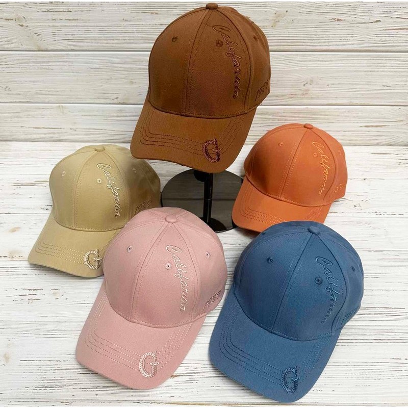 Кепка женская 5 шт (56-58 р) коттон ML903_080335