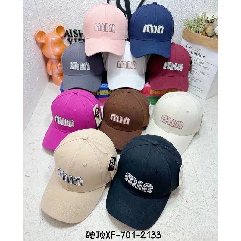 Бейсболка жіноча 5 шт (56-58 р) коттон ML903_080304