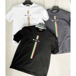 Футболка унісекс Italia (S-XXL) коттон 5 шт ML667_120601