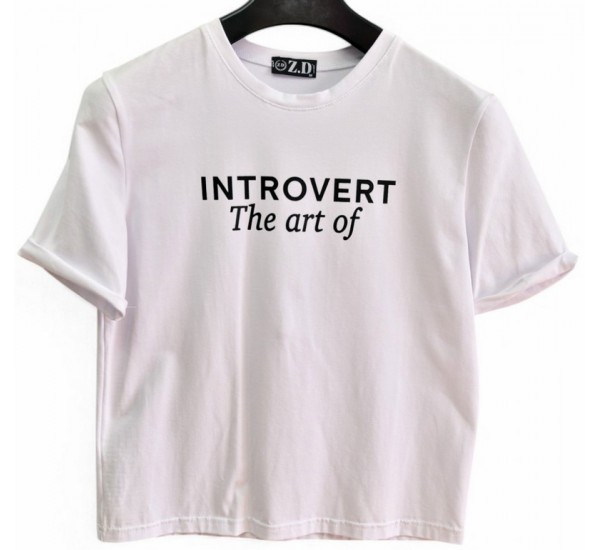 Футболка унисекс Introvert (S-XXL) коттон 5 шт ML667_120611
