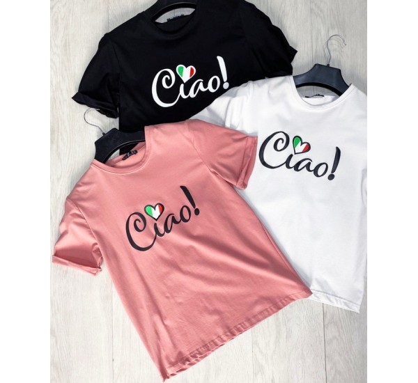 Футболка женская Ciao (S-XXL) коттон 5 шт ML667_120612